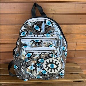 Eye Patterned Backpack